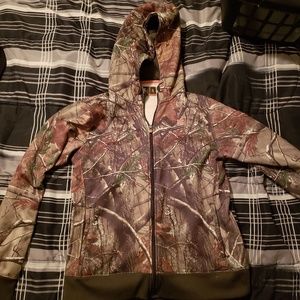 Under Armour Camo Zip Up
